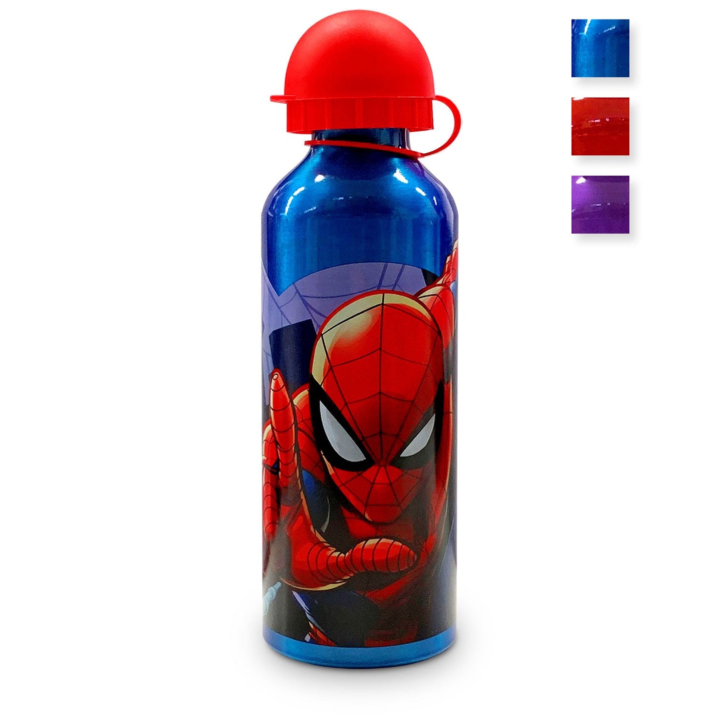 Borraccia bambini Marvel Spiderman bottiglia allumino con beccuccio 500ml 4965
