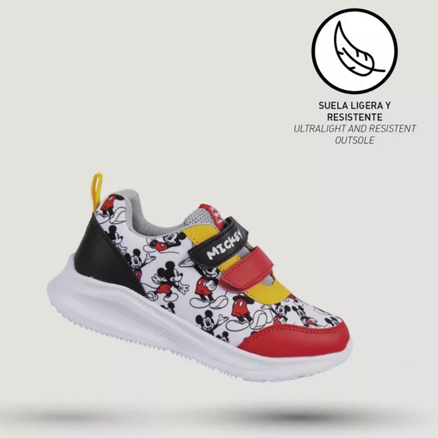 Scarpe Disney Mickey Mouse sneakers sportive a strappo bambino 4990