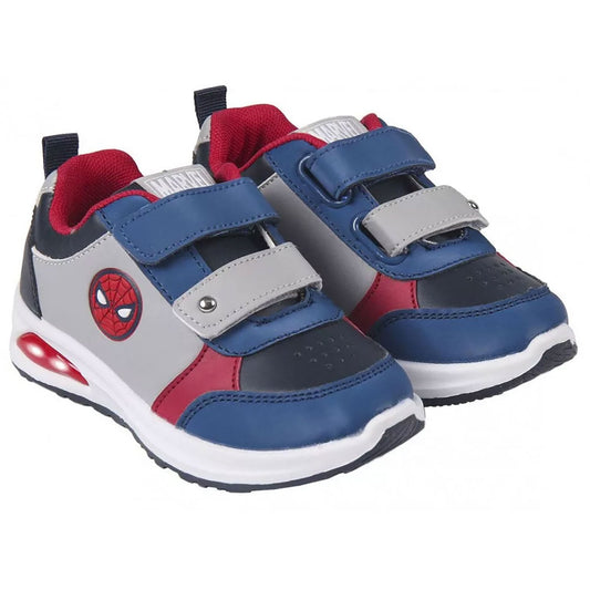 Scarpe Marvel Spiderman sneakers sportive a strappo bambino con luci led 4998