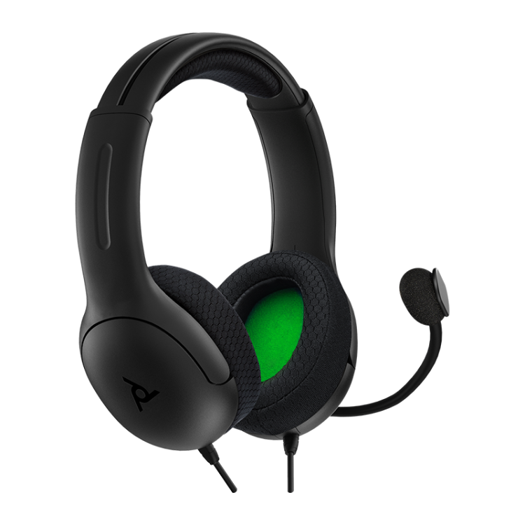 CUFFIE PDP XBOX ONE X|S SERIES X PC UFFICIALI CONTROLLER LVL40 WIRED BLACK/GREEN