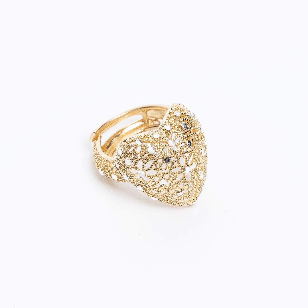 ANELLO CUORE IN ARGENTO "CUORE GROSSO"