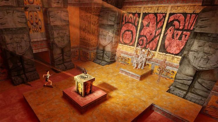Tomb Raider I-III Remastered Trilogy Starring Lara Croft PS4 Game EU Italian