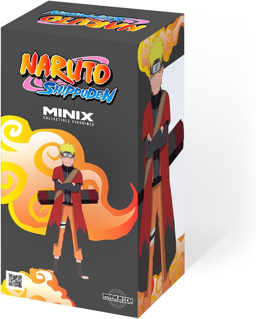 Minix: Naruto Shippuden Naruto Sage Mode (Anime 113) Vinyl Figure 12Cm Nuovo