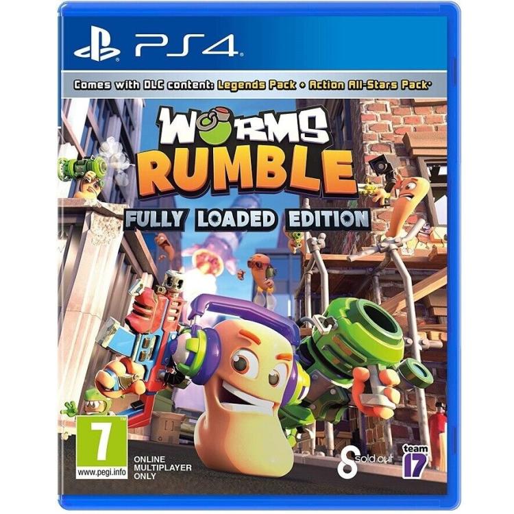 Worms Rumble Fully Loaded Edition Ps4 Videogioco Playstation 4 Italiano Nuovo