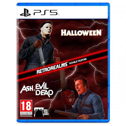 Halloween & Ash Vs Evil Dead Retro Realms PS5 Video Game PlayStation 5 EU IT