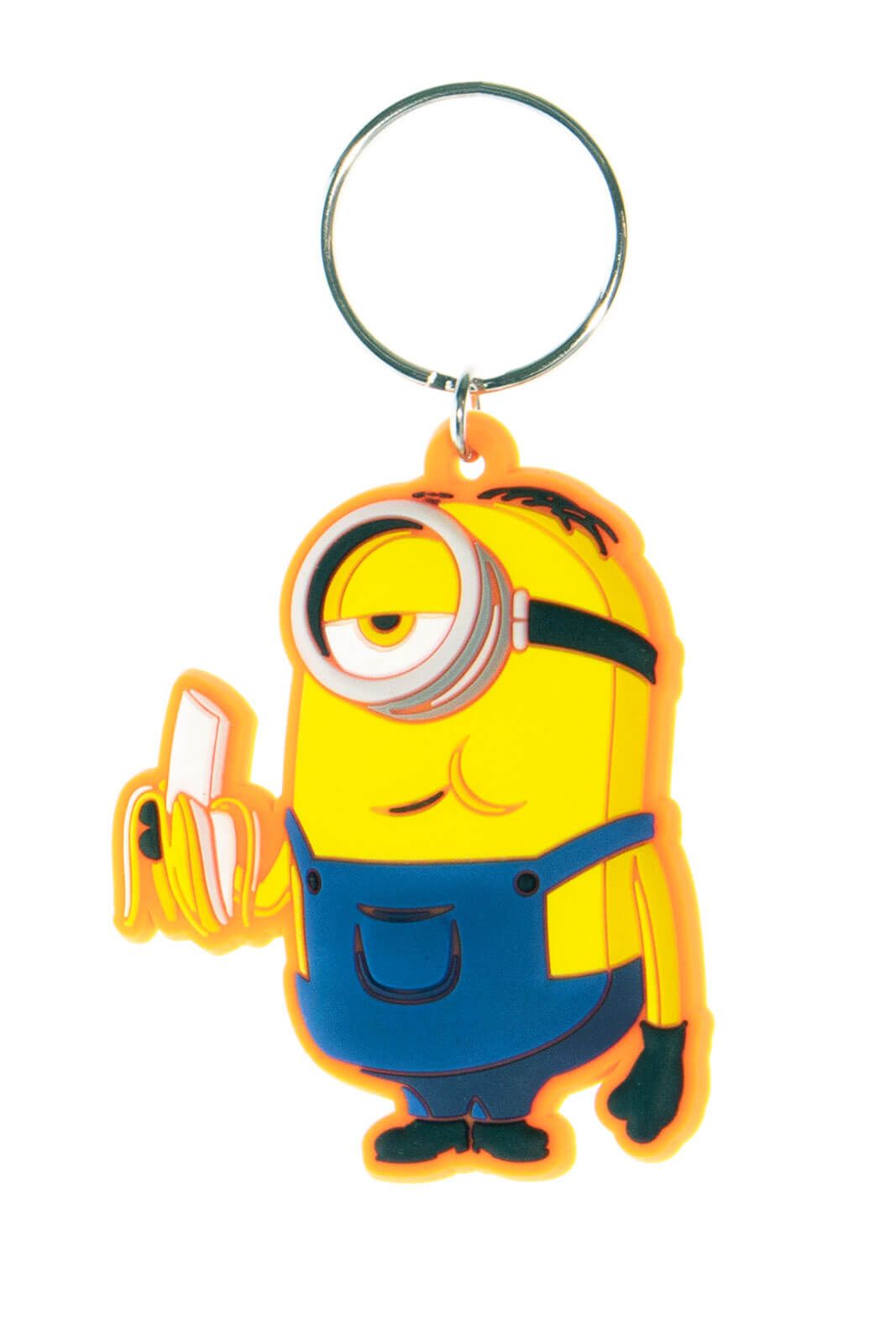 Pyramid Portachiavi (Minions Stuart Banana) - Keychain In Gomma Minions 2