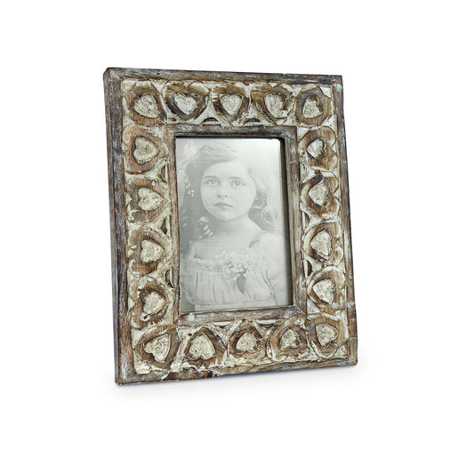 Cornice per foto Shabby chic portafoto stile Vintage Retrò in legno 5050