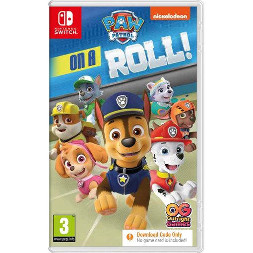 Paw Patrol On A Roll! Al Lavoro Nintendo Switch Eu Ita Gioco Nuovo CIAB