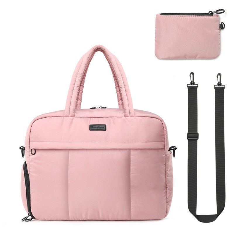 Borsa grande capacità, trolley, separazione tra asciutto e bagnato