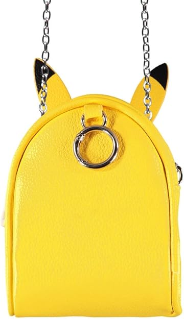 Difuzed Borsetta Pokemon - (Pikachu) Micro Zaino Bag Tracolla e portachiavi 10cm