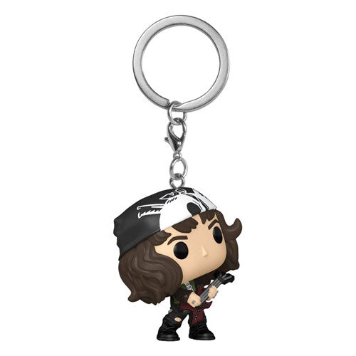 Funko Pop! Pocket Keychain - Netflix Stranger Things (Eddie w/ Guitar) Portachiavi