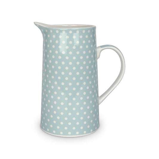 Brocca in porcellana Isabelle Rose Shabby chic caraffa retrò a pois 1L 5150