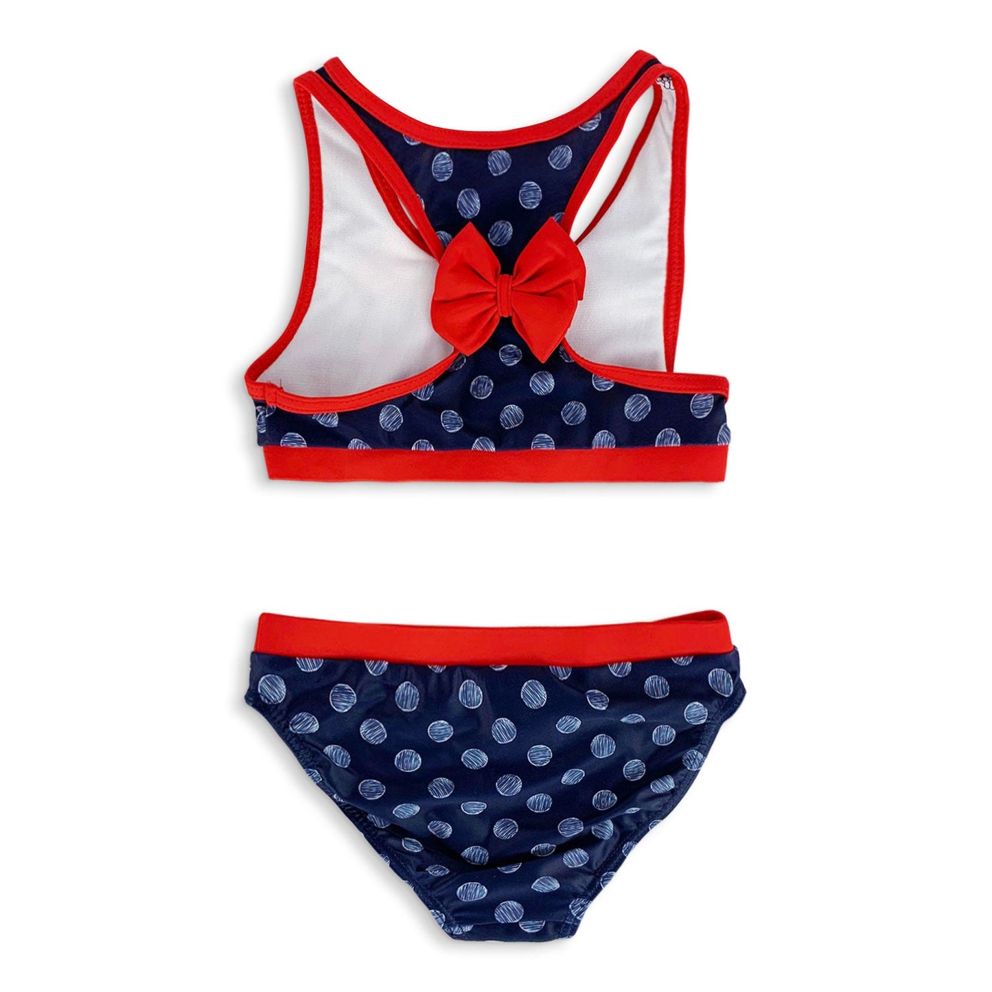 Costume da mare Disney Minnie Mouse 2 pezzi bambina slip piscina 5182