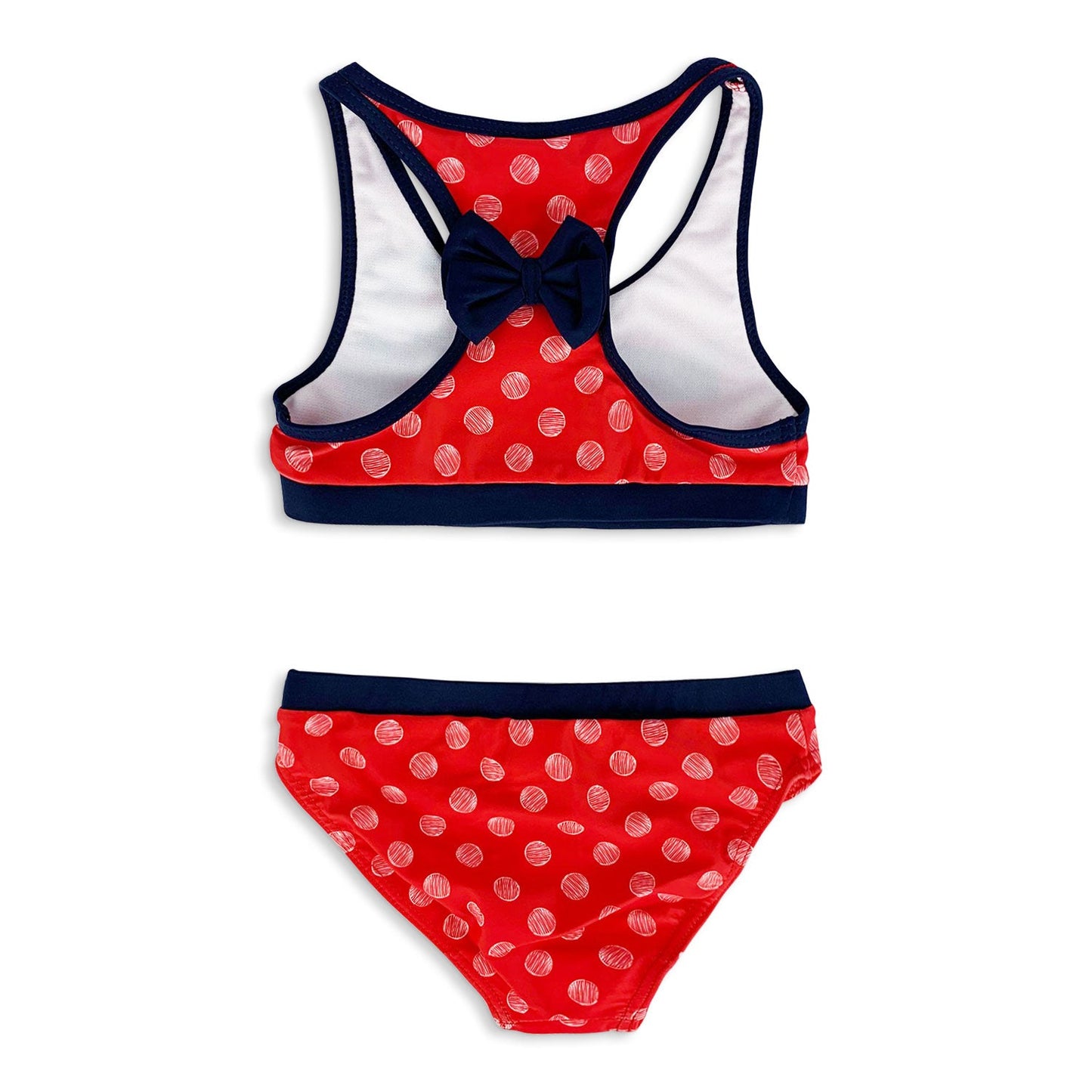 Costume da mare Disney Minnie Mouse 2 pezzi bambina slip piscina 5182