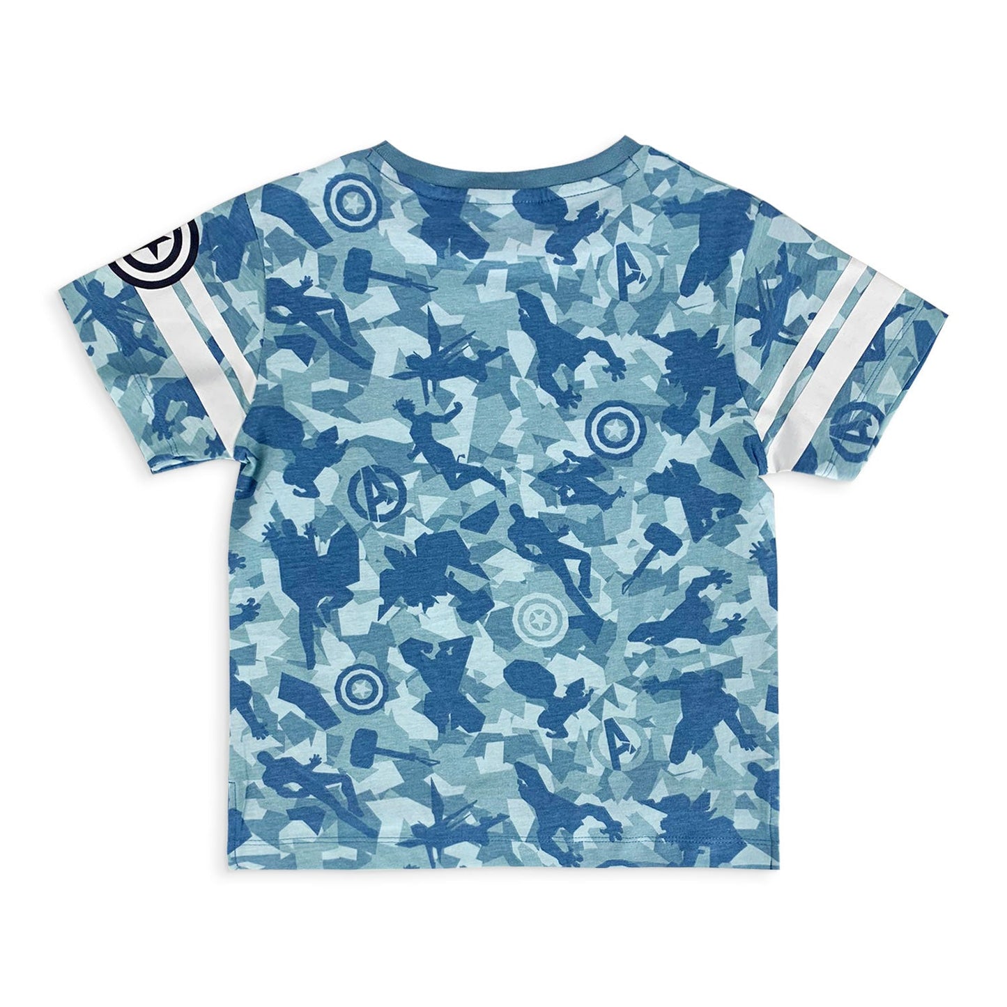 Maglietta Marvel Avengers t-shirt bambino mezze maniche in cotone estivo 5185