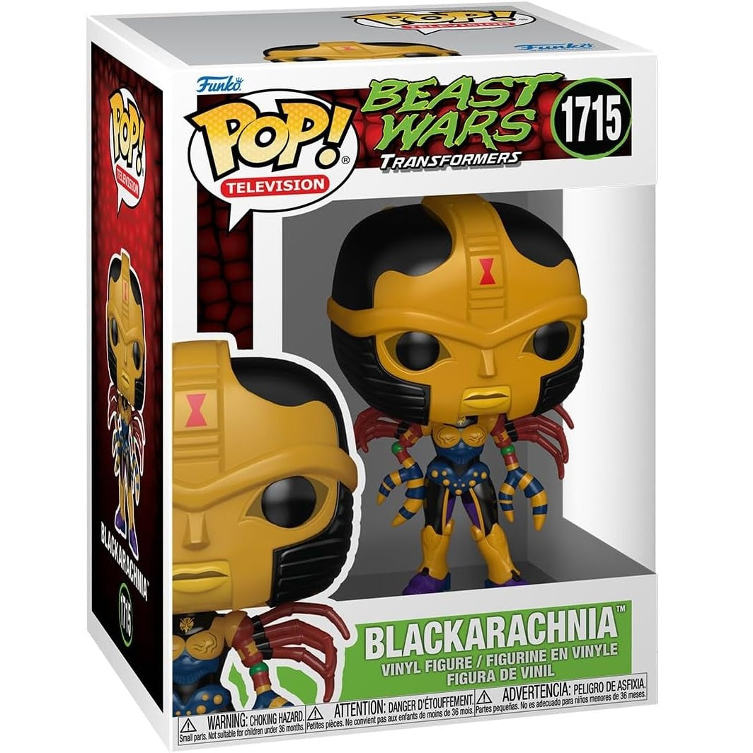 Funko Pop ! Television Beast Wars Transformers - Blackarachnia (1715) Vinyl Figure 9cm