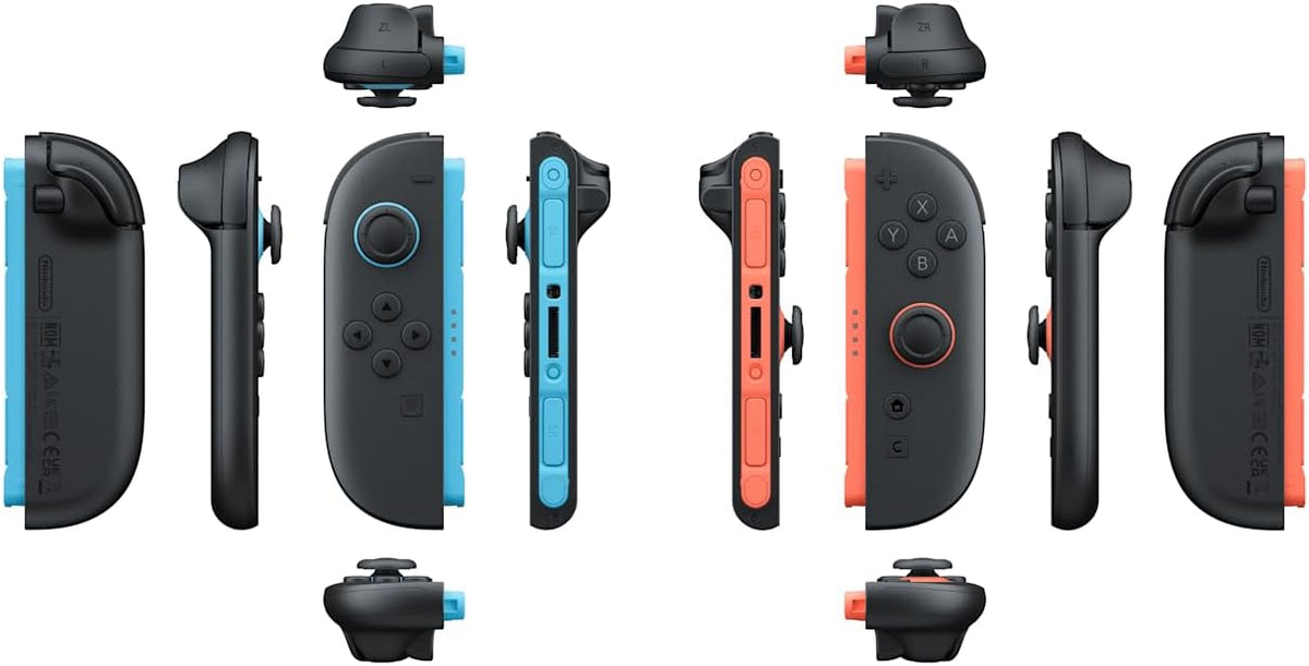 Nintendo Switch 2 -Set 2 Joy-Con Controller Rosso-Blu Pad Nuovo NSW2