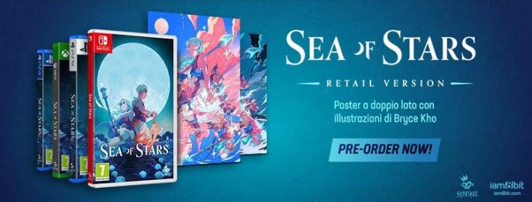 Sea Of Stars PS4 Italian Game EU Multilingual Playstation 4 New Sealed