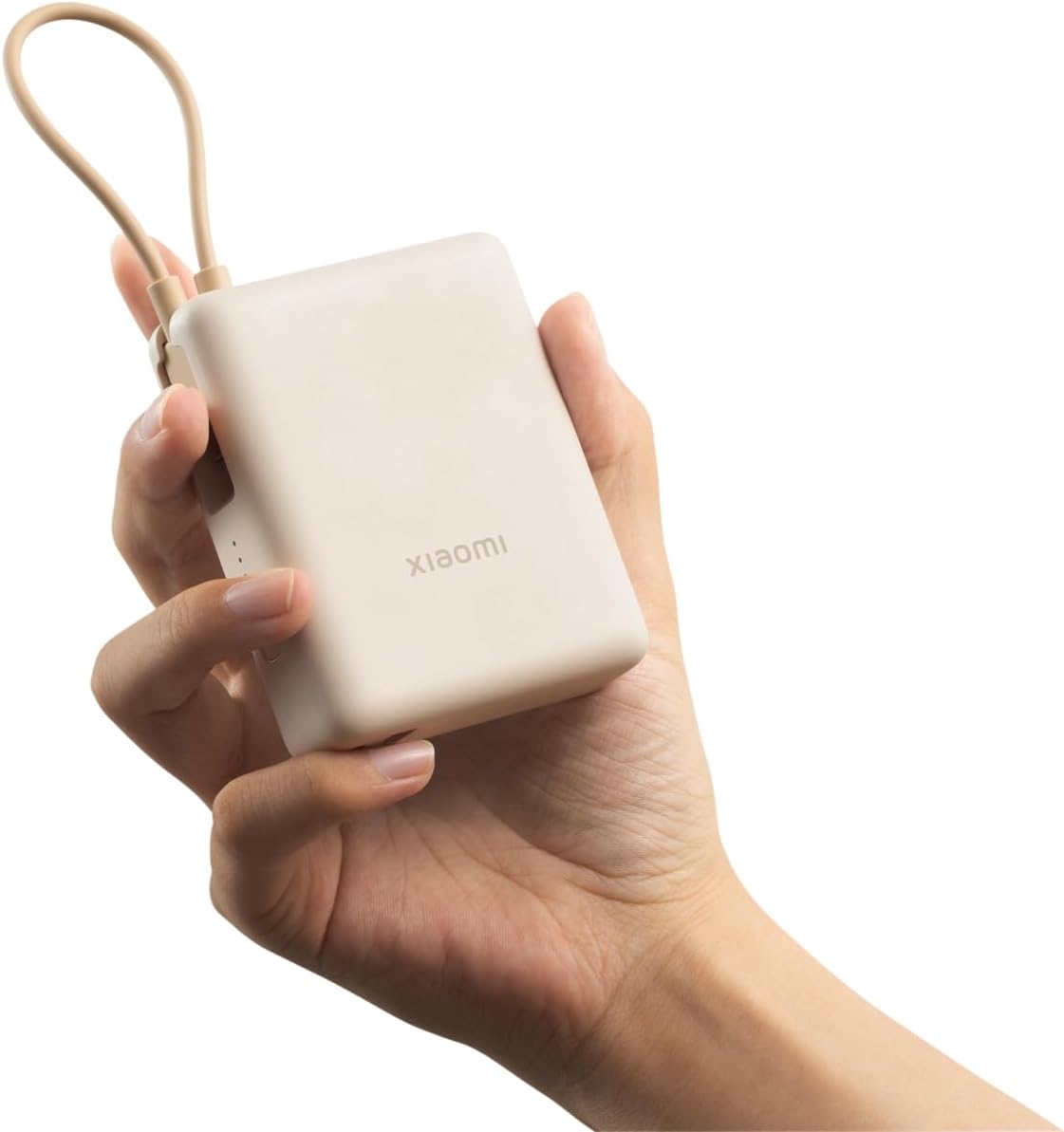 Xiaomi Powerbank 10000MAH 33W Cavo Integrato Usb-c Ricarica Rapida Iphone - Tan