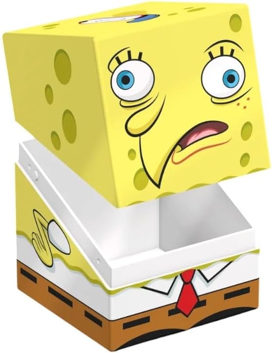 Squaroes Spongebob SB015 (iNteRnEt SEnsAtioN) Box Scatola Porta Mazzo Carte TCG