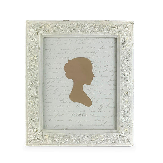 Cornice foto rettangolare Shabby chic Nuvole di Stoffa portafoto Vintage 5237