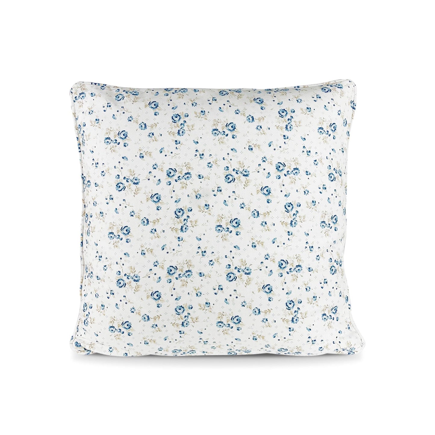 Cuscino arredo Nuvole di Stoffa Shabby Chic Camilla con fiori 40x40 cotone 5274