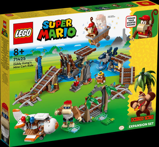 LEGO 71425 Pack di espansione Corsa nella miniera di Diddy Kong