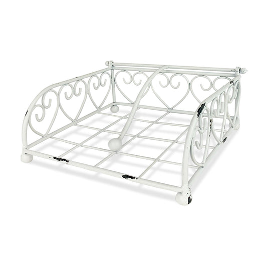 Portatovaglioli in metallo Nuvole di Stoffa Shabby chic stile retrò Vintage 5302