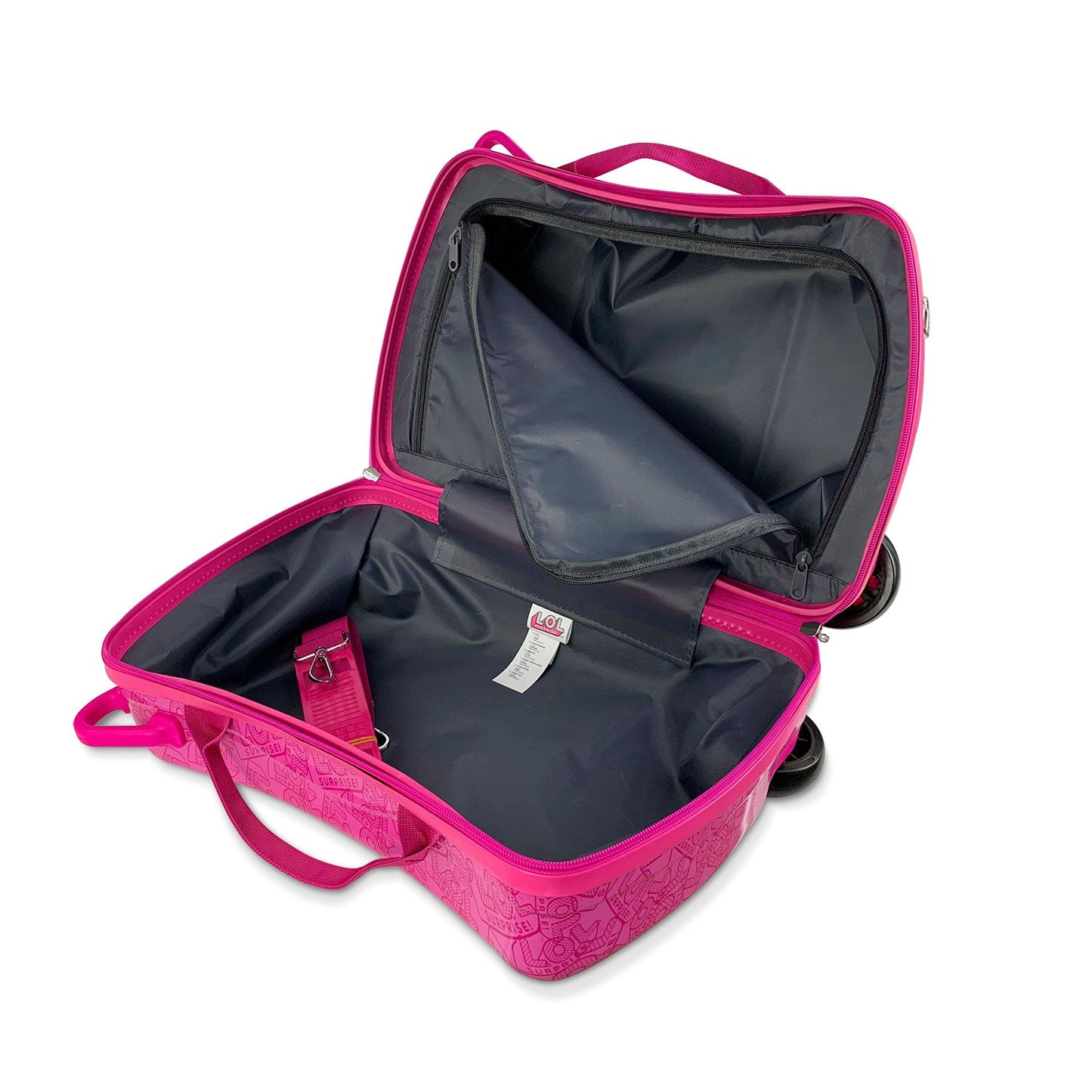 Valigia Trolley per bambina LOL Surprise bagaglio a mano spinner rigida 5336