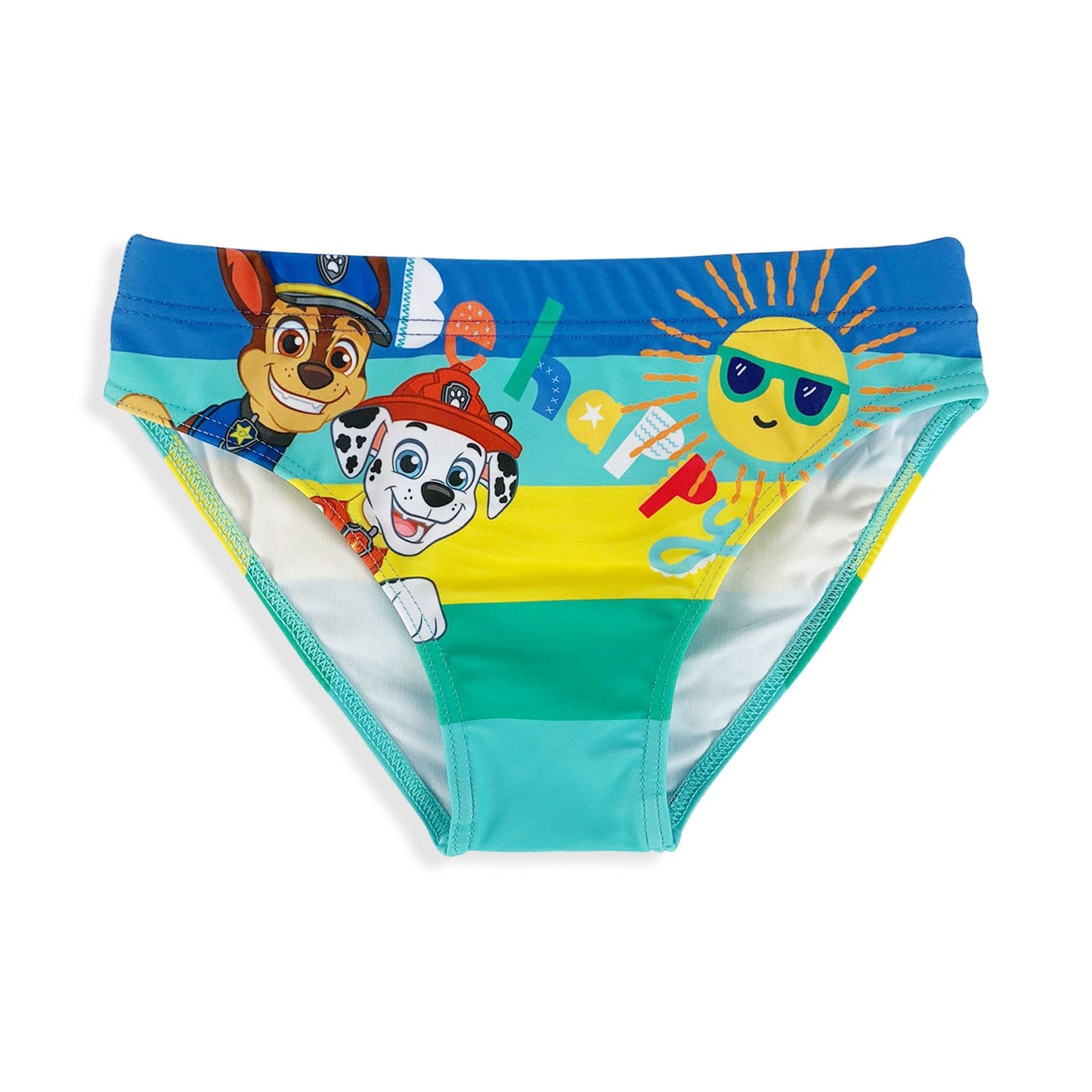 Costume da mare Paw Patrol ufficiale per bambino slip bagno piscina 5348