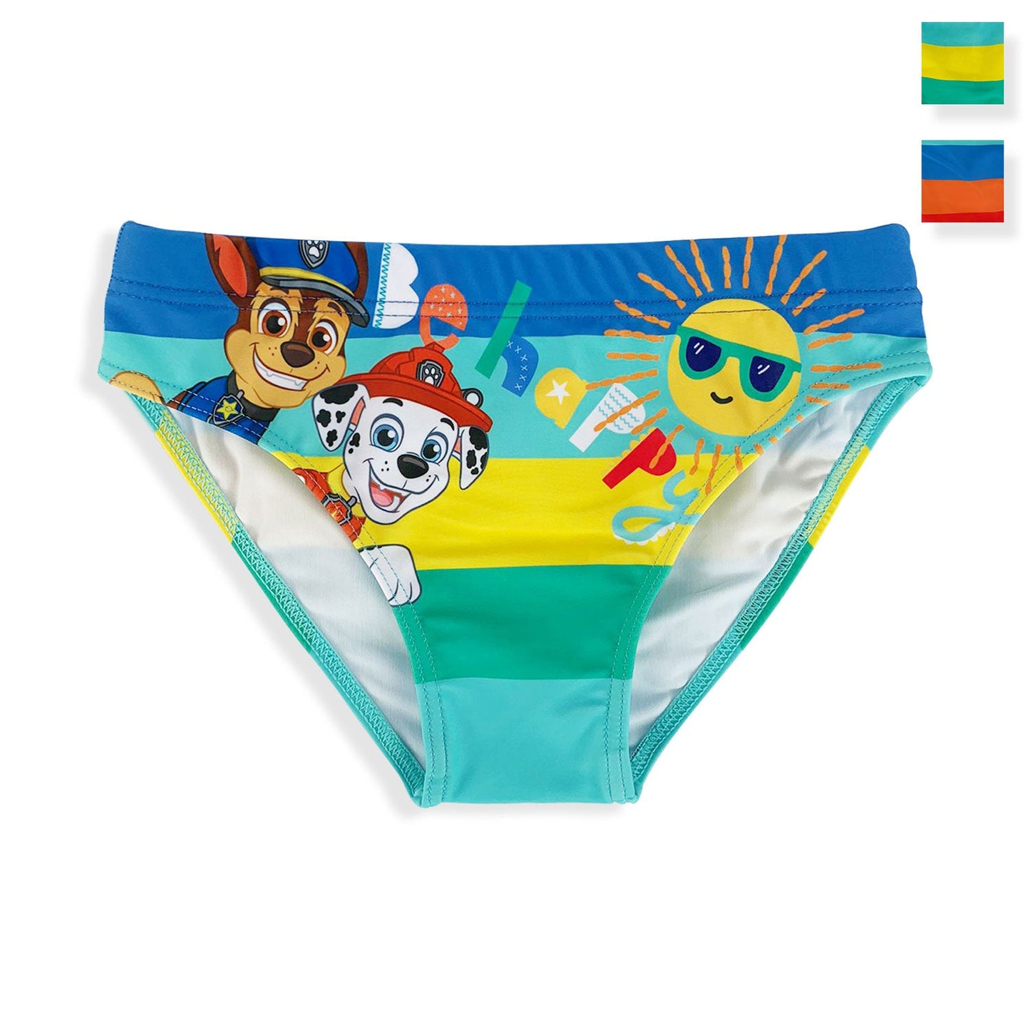 Costume da mare Paw Patrol ufficiale per bambino slip bagno piscina 5348