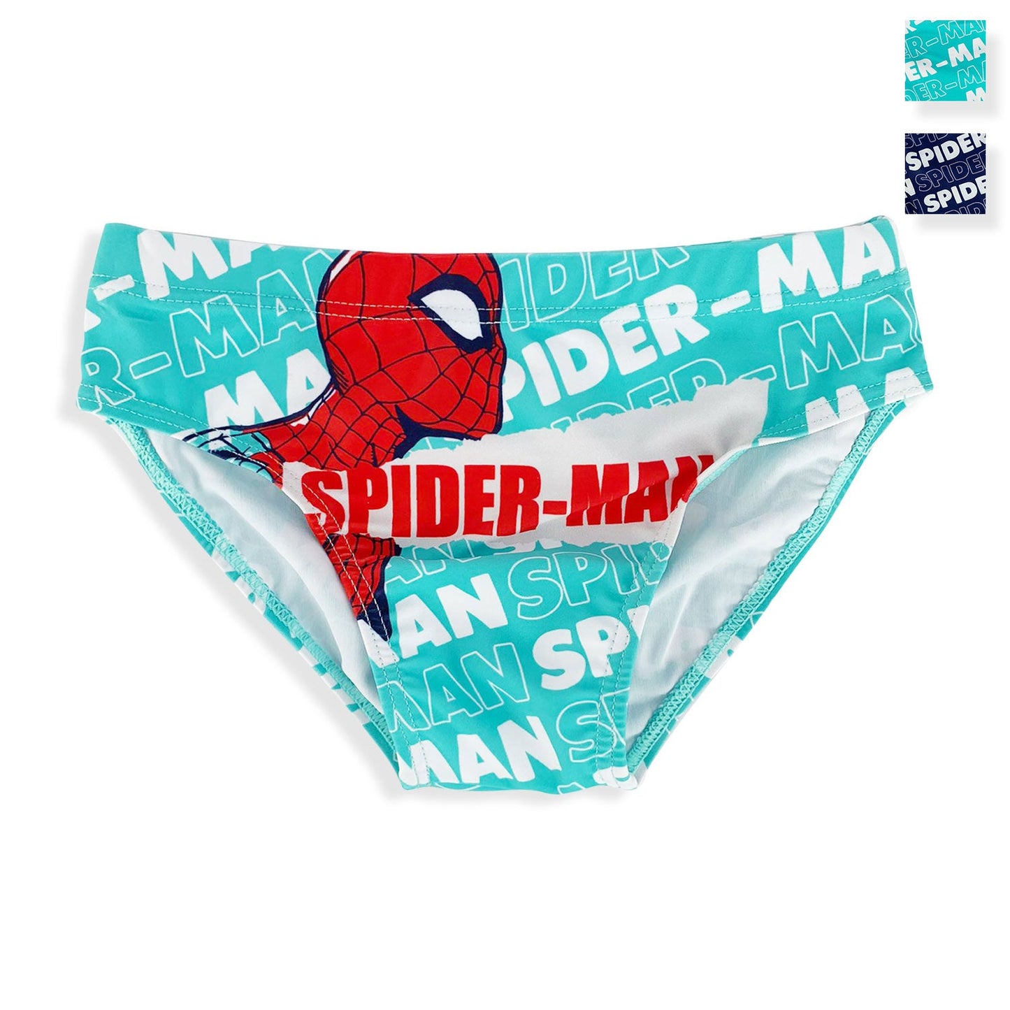 Costume da mare ufficiale Marvel Spiderman per bambino slip bagno piscina 5351