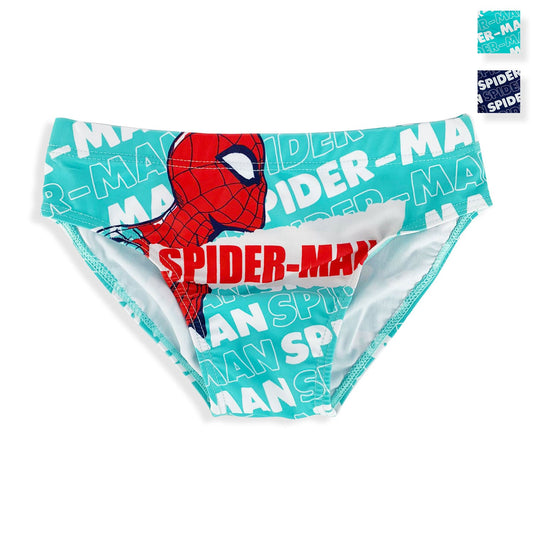 Costume da mare ufficiale Marvel Spiderman per bambino slip bagno piscina 5351