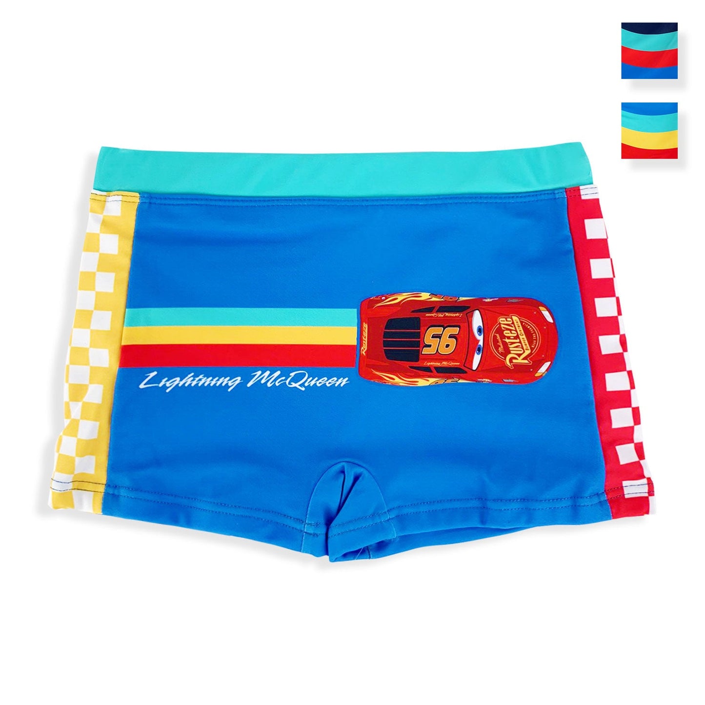 Costume mare ufficiale Disney Cars Saetta pantaloncino boxer bimbo piscina 5355