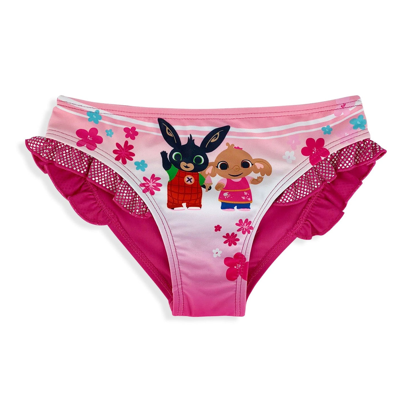 Costume da mare Bing ufficiale per bambina slip con volant piscina 5357