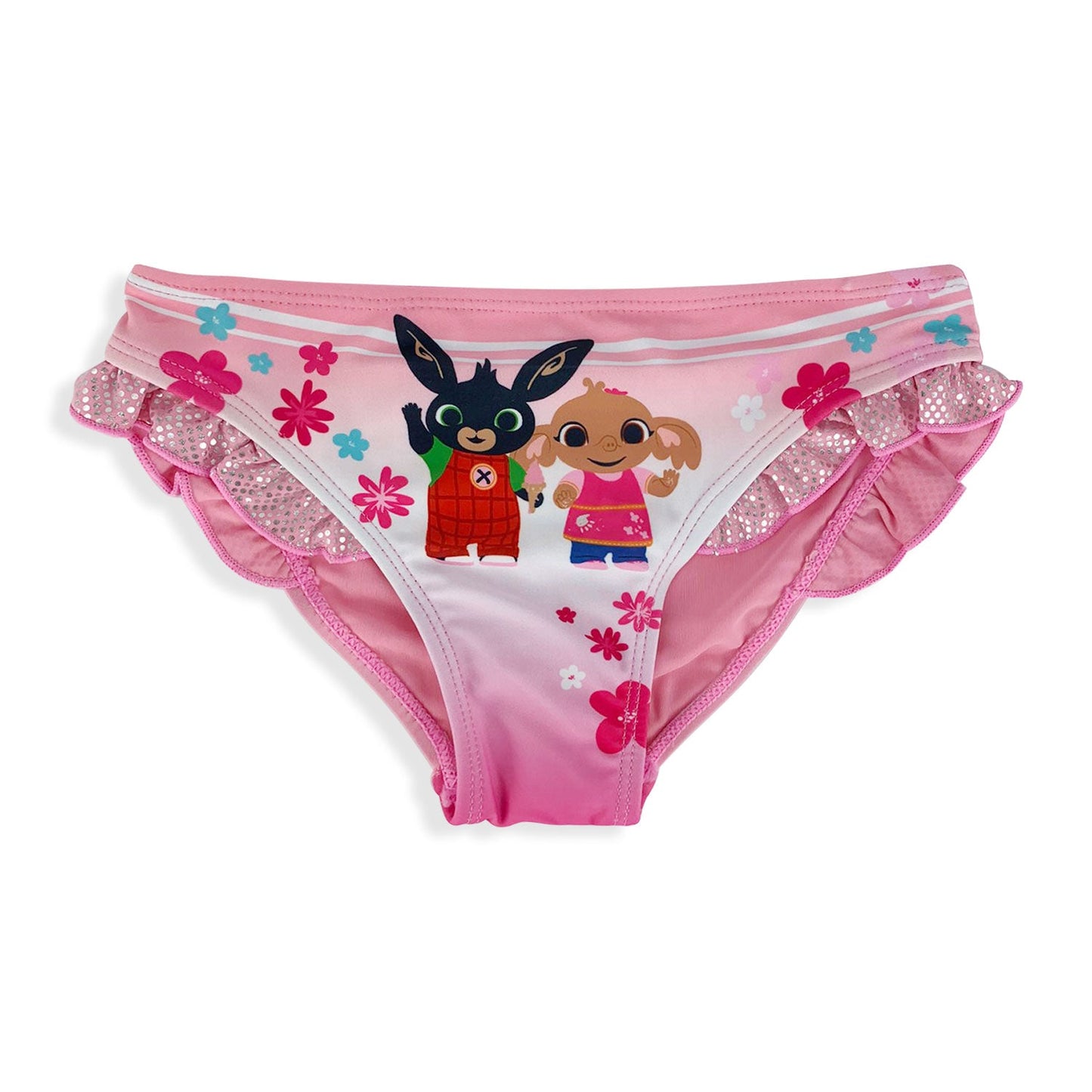 Costume da mare Bing ufficiale per bambina slip con volant piscina 5357