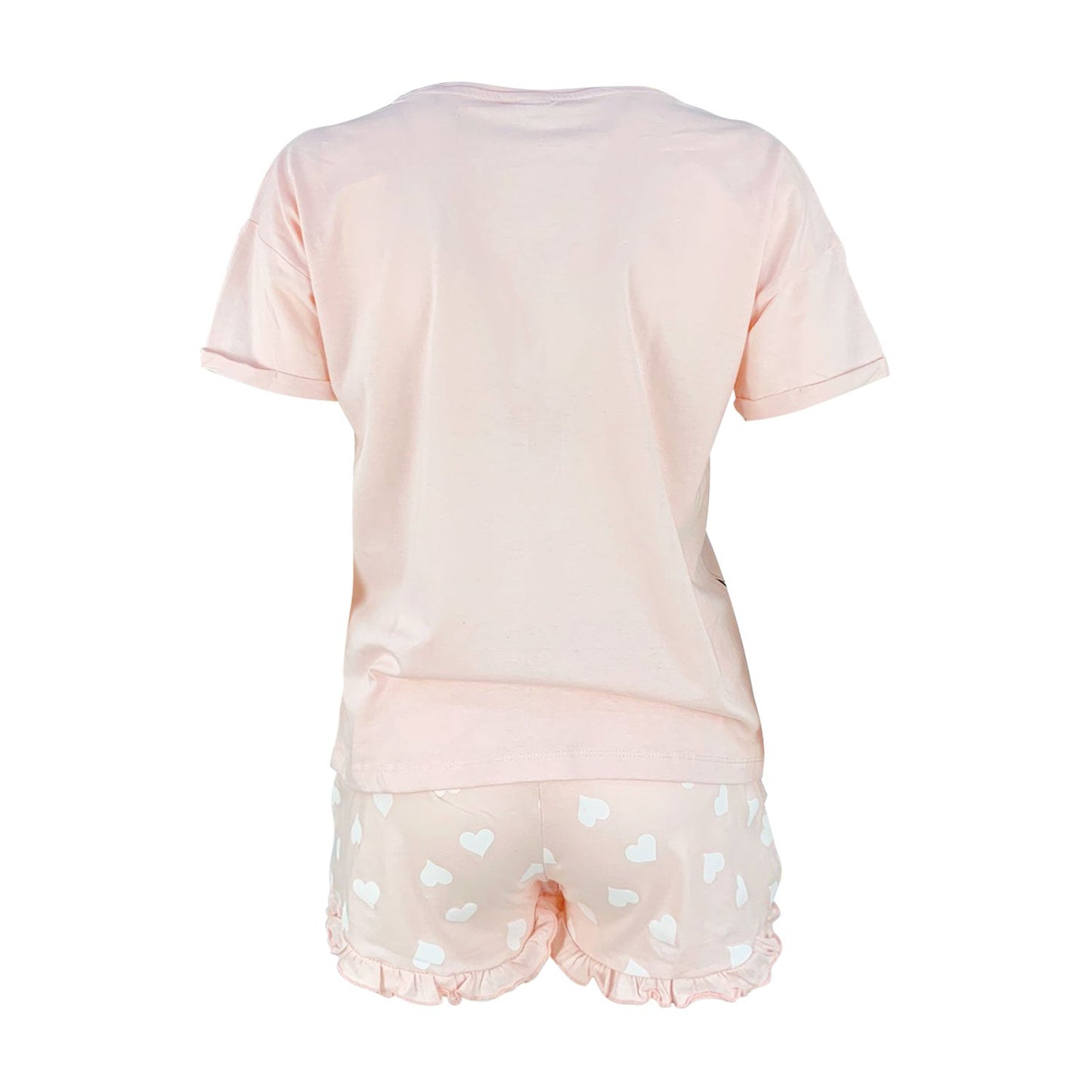 Pigiama corto donna Disney Mickey Mouse t-shirt e pantaloncino in cotone 5364