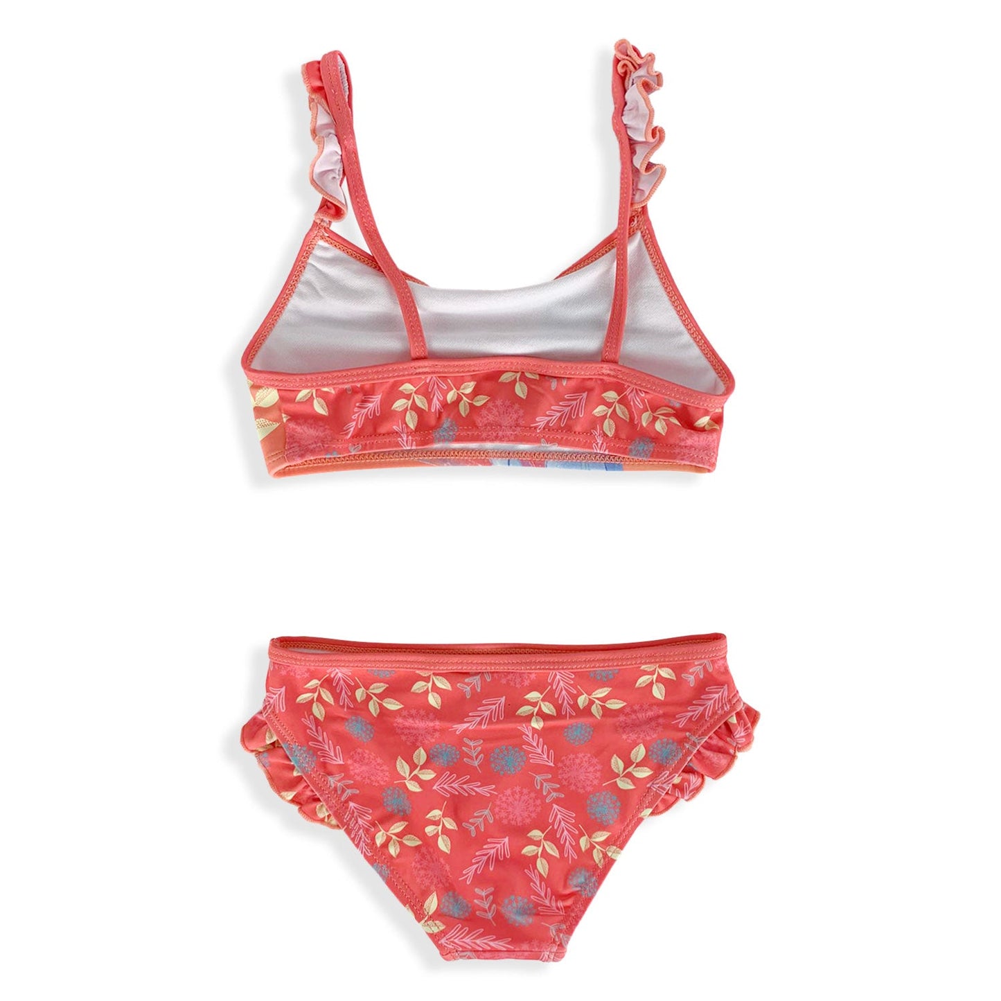 Costume 2 pezzi da mare Disney Frozen ufficiale per bambina piscina BIO 5365