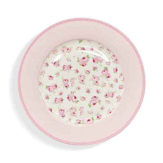 Servizio piatti da dessert Isabelle Rose Tiny Shabby chic porcellana 6pz 5392