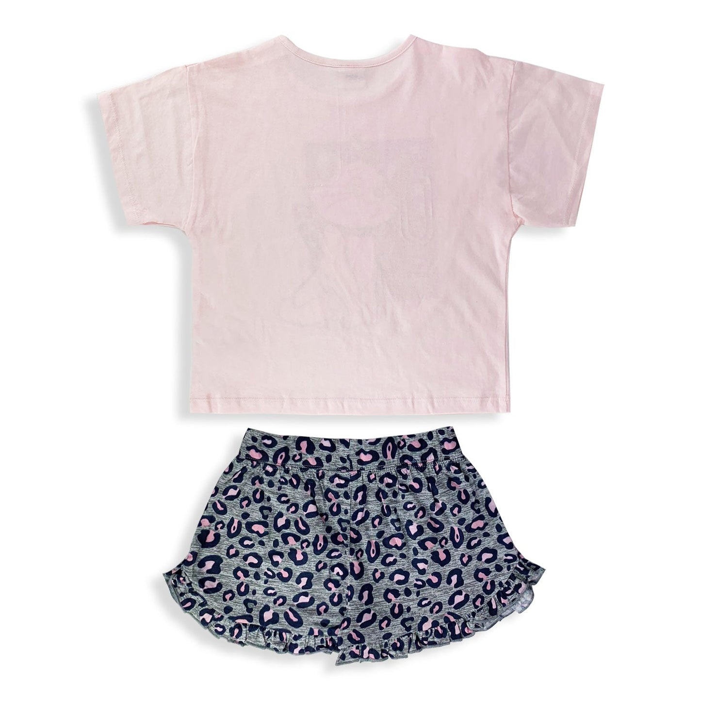 Pigiama corto bambina Disney Aristogatti Marie T-shirt pantaloncino cotone 5424