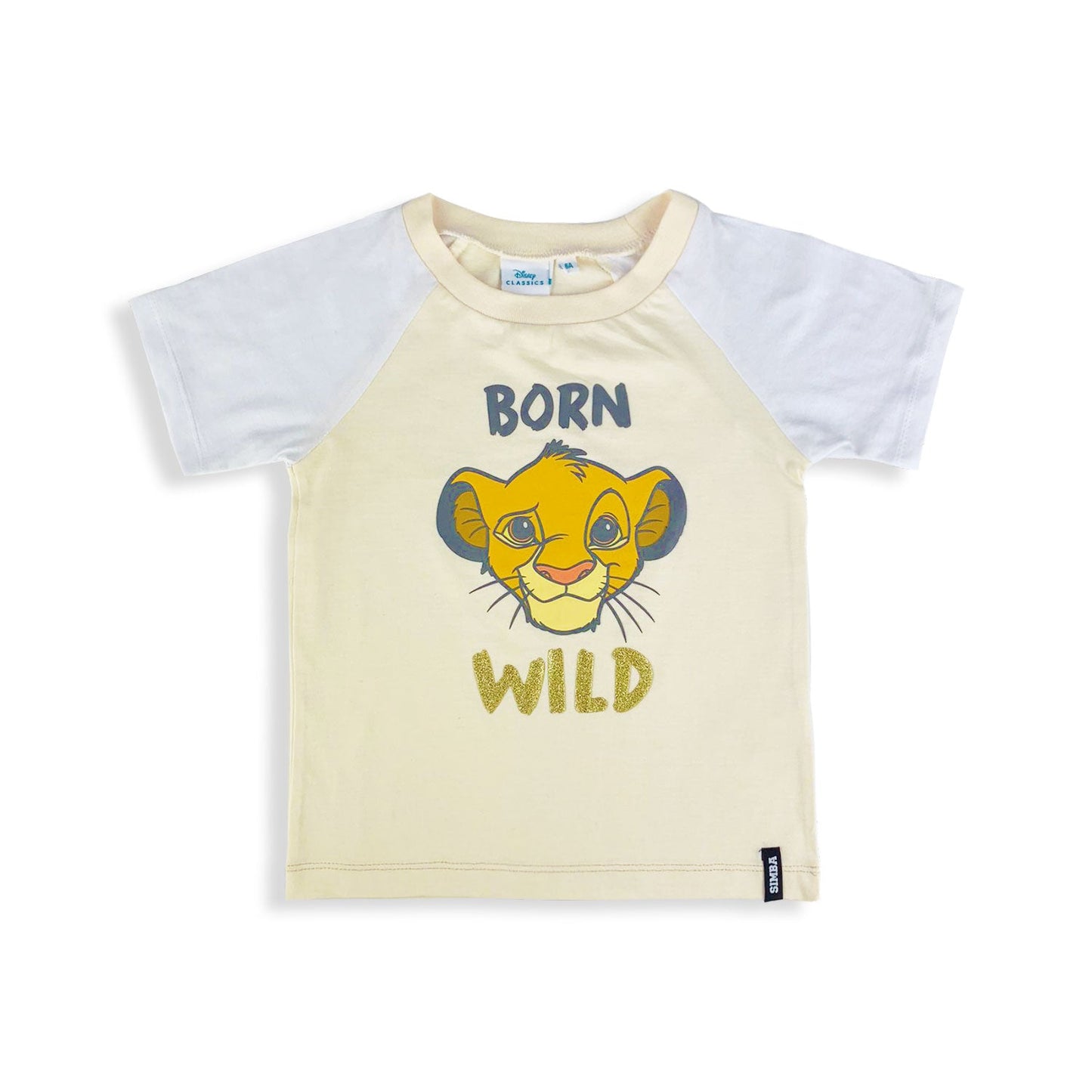 T-shirt Disney Il Re Leone maglietta maniche corte maglia bambina in cotone 5427