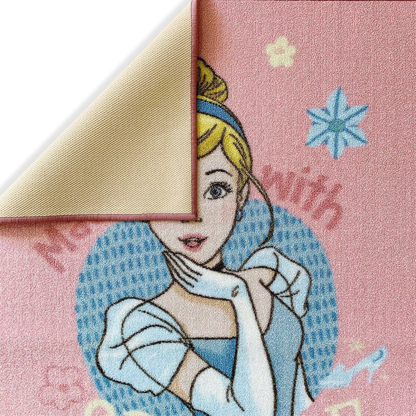 Tappeto antiscivolo cameretta principesse bambini Disney Princess 80x120 cm 5435