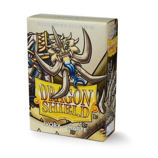 DRAGON SHIELD Small Sleeves - Japanese Matte Ivory (60 Sleeves)