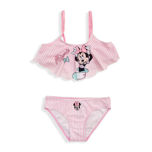 Costume da mare Disney Minnie Mouse 2 pezzi bambina slip piscina 5485
