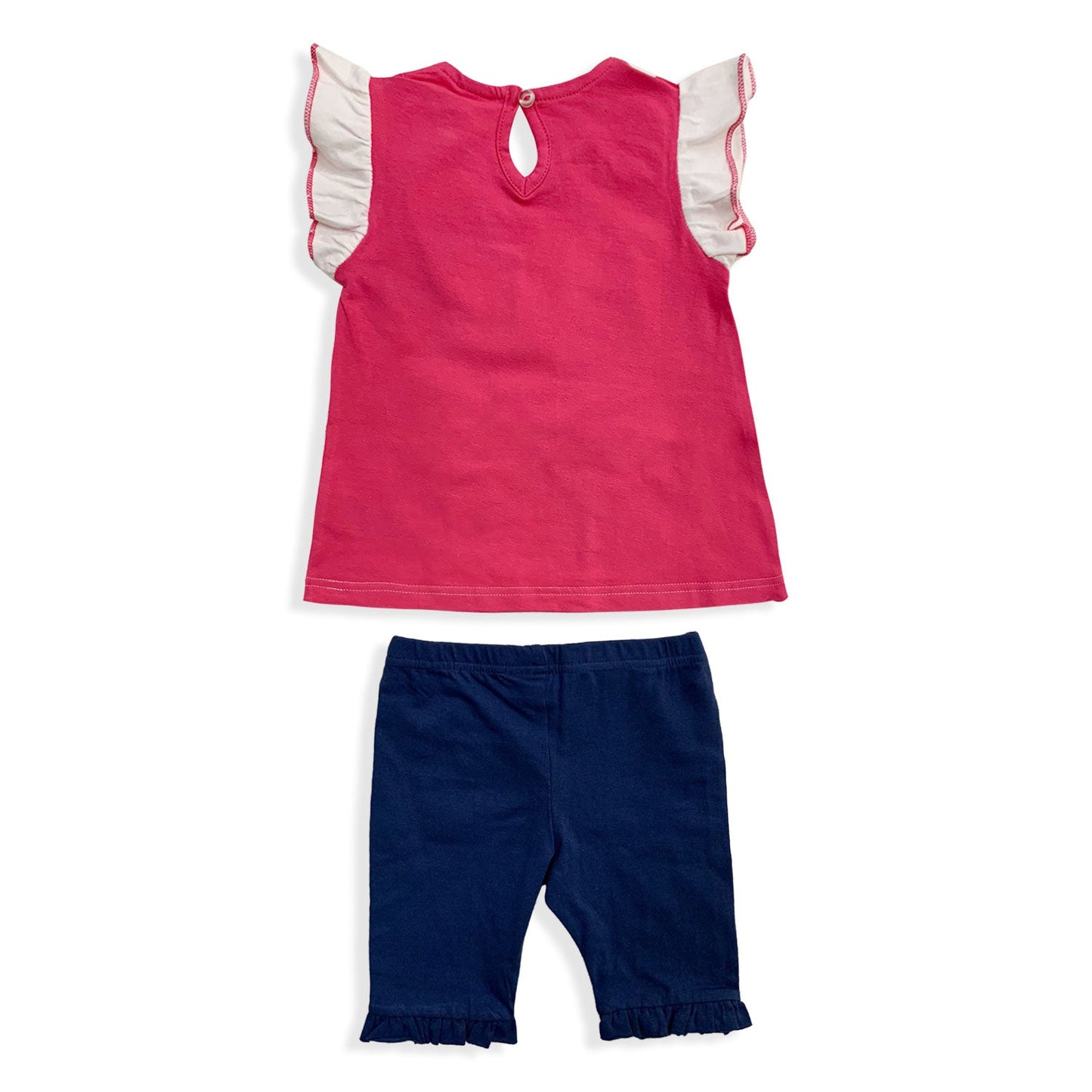 Completo Disney Minnie Mouse in cotone estivo canotta neonato bambina 5500