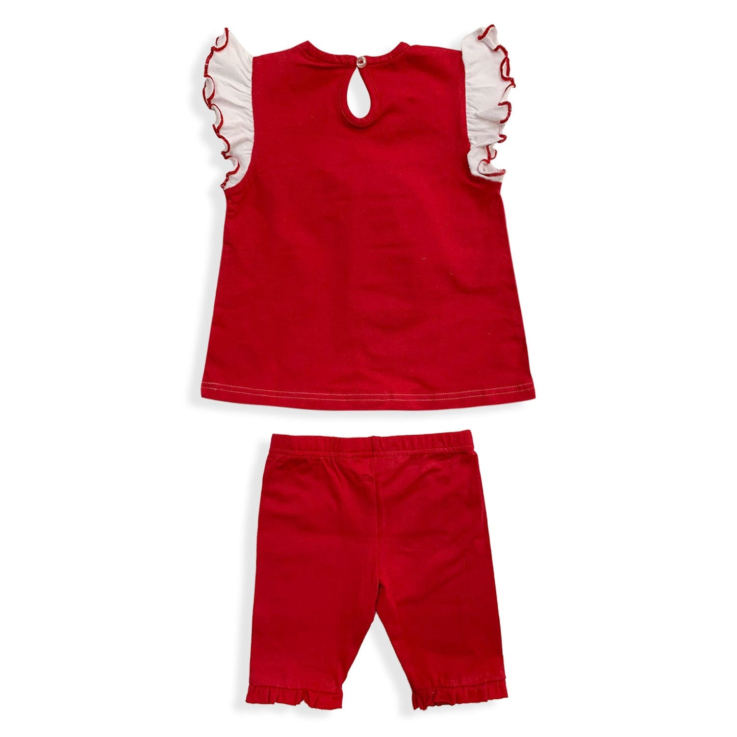 Completo Disney Minnie Mouse in cotone estivo canotta neonato bambina 5500