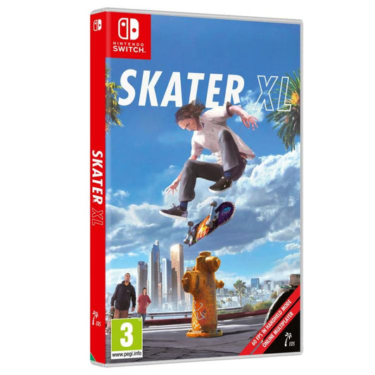 Skater Xl Nintendo Switch Gioco Italiano Skate N/S Nuovo Sigillato Pal Eu Ita