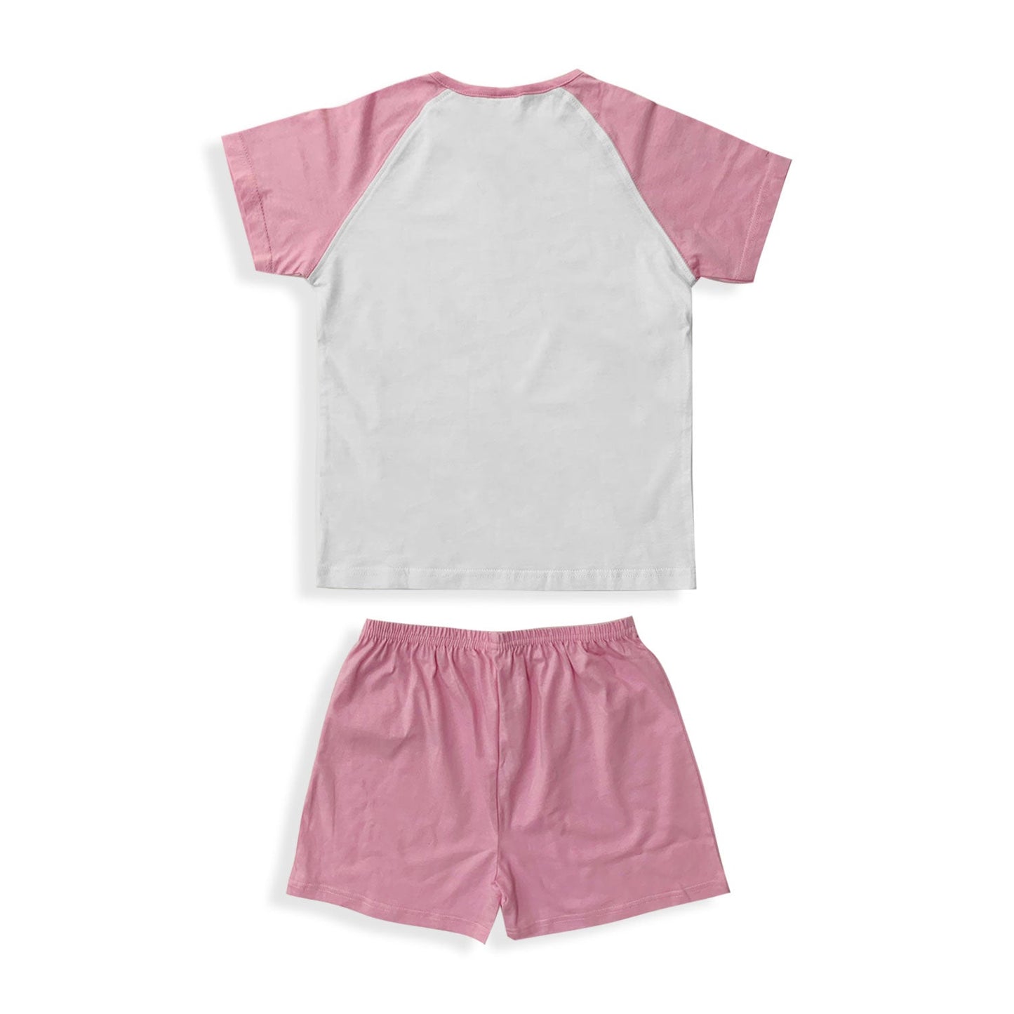 Pigiama bambina Shrek t-shirt e pantaloncino in cotone stampato 5506