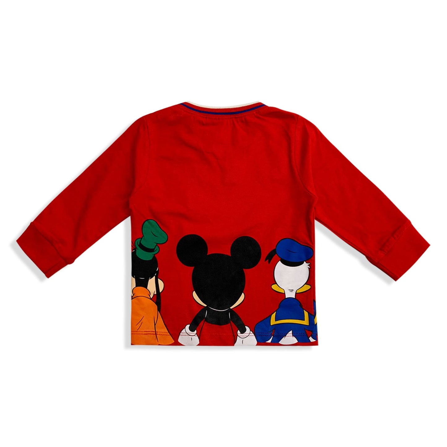 Maglia neonato Disney Mickey Mouse e friends in cotone bimbo maniche lunghe 5534