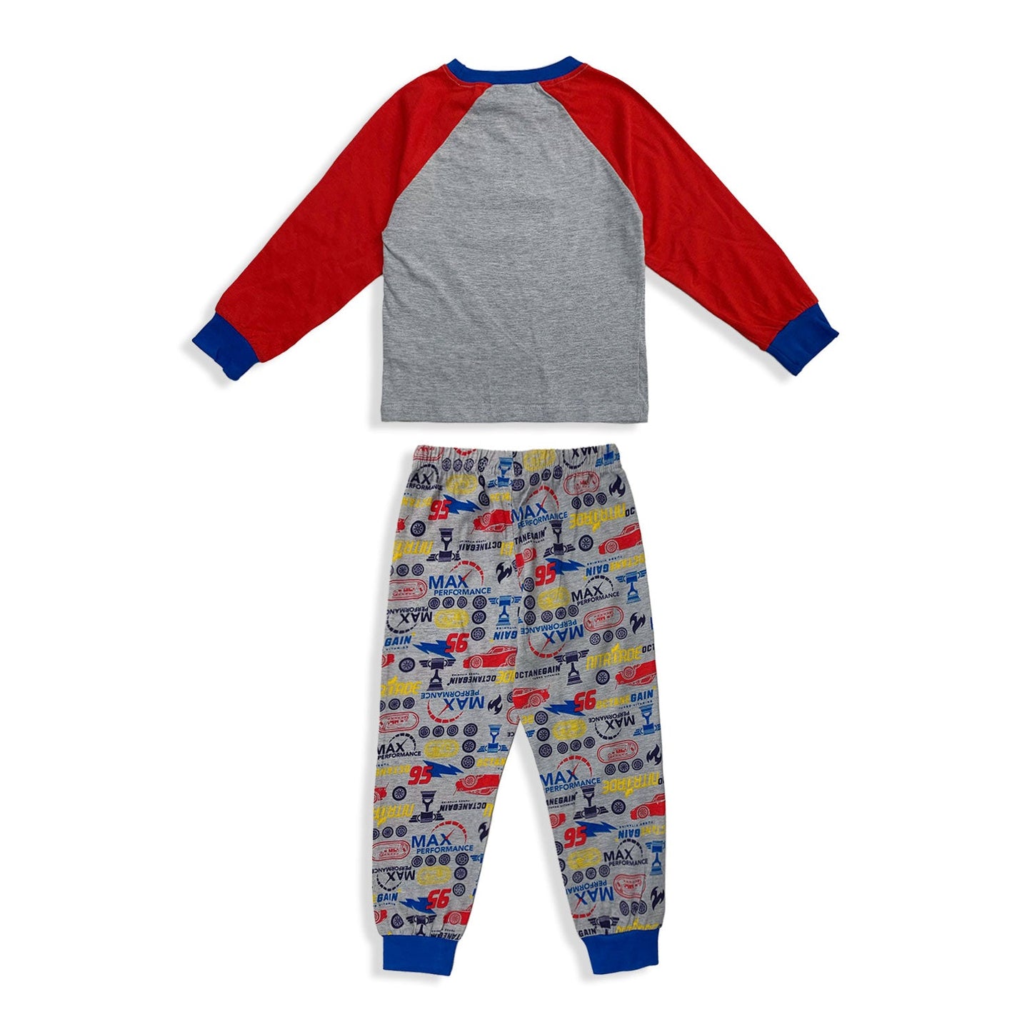 Pigiama Disney Cars Saetta lungo ufficiale maniche lunghe in cotone bambino 5536